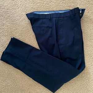 HAGGAR Dress Pant | Navy | creased l 36x32